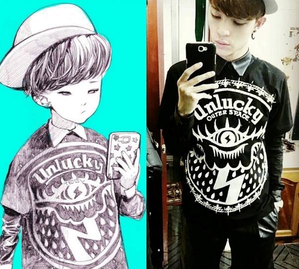 Hoa hinh dang yeu cua cac hot boy Viet hinh anh