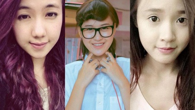 Doi mat be xau - dep cua hot girl Viet hinh anh