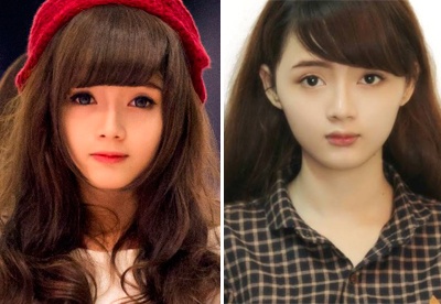 Hot girl anh the tung hinh Giang sinh lung linh hinh anh