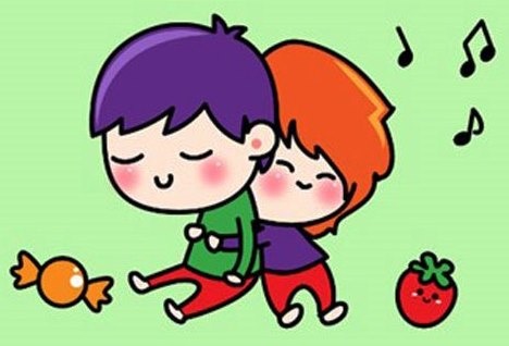 Truyen tranh loi ich khi chung ta om nhau hinh anh