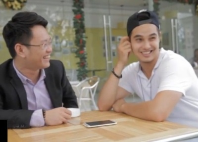 Baggio nhi nho trong clip 'Neu tao cuoi thi sao?' hinh anh