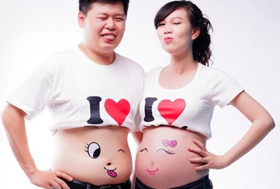 Bo anh bau de thuong cua cap doi yeu nhau 10 nam hinh anh