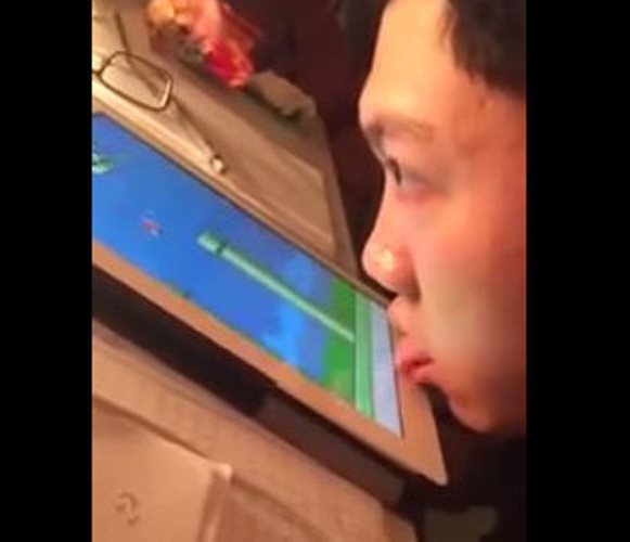 Dung luoi choi Flappy Bird duoc 21 diem hinh anh