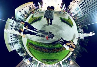 Loat anh ky xao 360 do cua nhom ban tre Ha Noi hinh anh