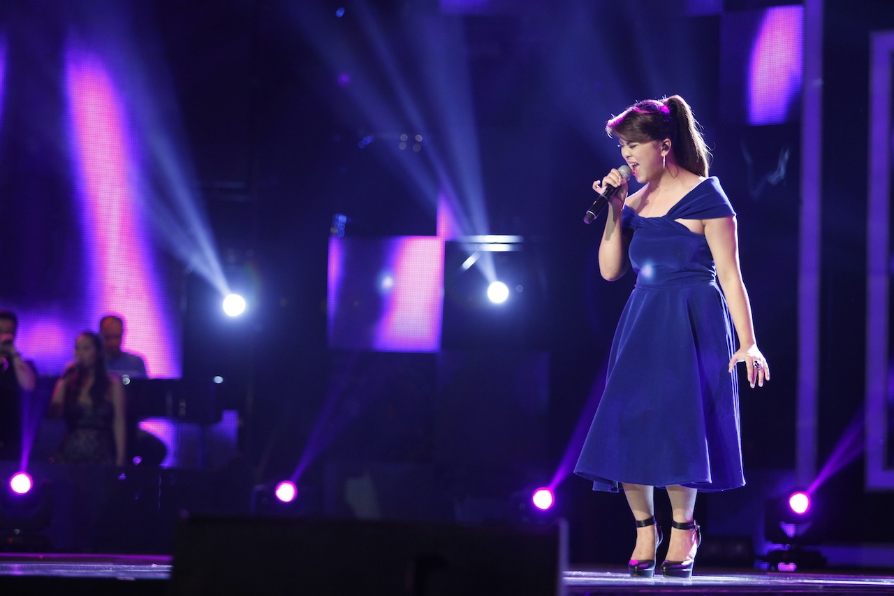 Ca khuc 'Vi anh' cua Thanh Ly trong liveshow 5 hinh anh