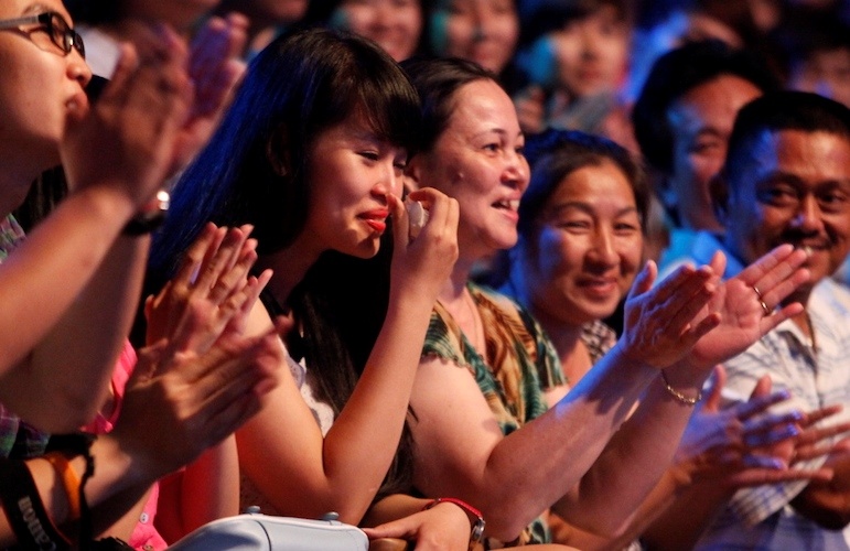 Gia Bao khien ban gai khoc nuc no o Hoc vien ngoi sao hinh anh