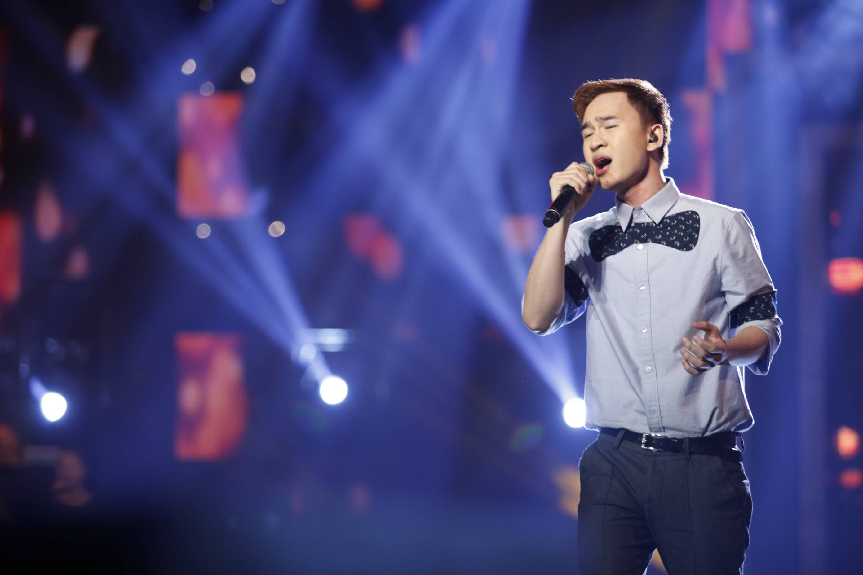 Phần trình bày của Quang Minh nhận được lời khen từ nhạc sĩ Huy Tuấn: 