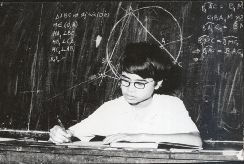GS Đàm Thanh Sơn khi nhỏ.