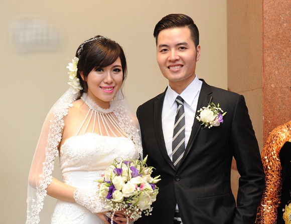 Hot girl xau dep ra sao trong le cuoi? hinh anh