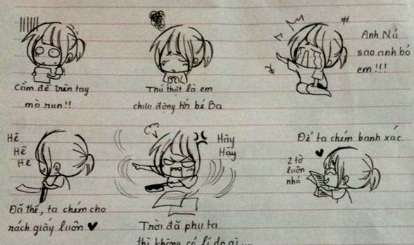 Thi sinh trat tu mon Van giai bay tam su tren giay nhap hinh anh