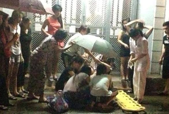 Dan mang cau nguyen cho ba me sinh non 7 thang giua troi mua hinh anh