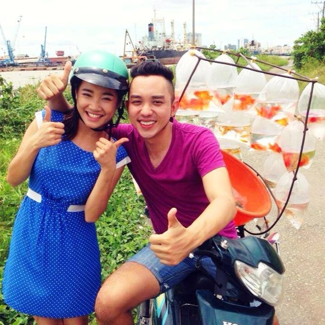 Cô gái bánh tráng trộn Nhã Phương đang được khán giả yêu mến qua vai Thêu.