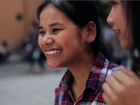 Clip ve mua thi DH khien nguoi xem xuc dong hinh anh
