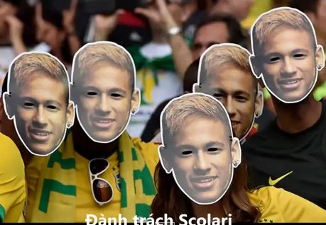 Clip che ‘Dung khoc Brazil’ an ui fan ham mo hinh anh