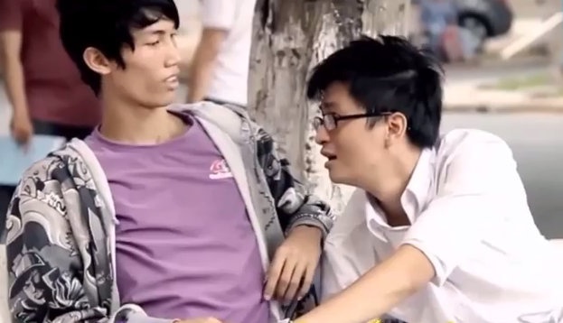 Clip 'Nang am xa dan' phien ban sinh vien no mon hinh anh