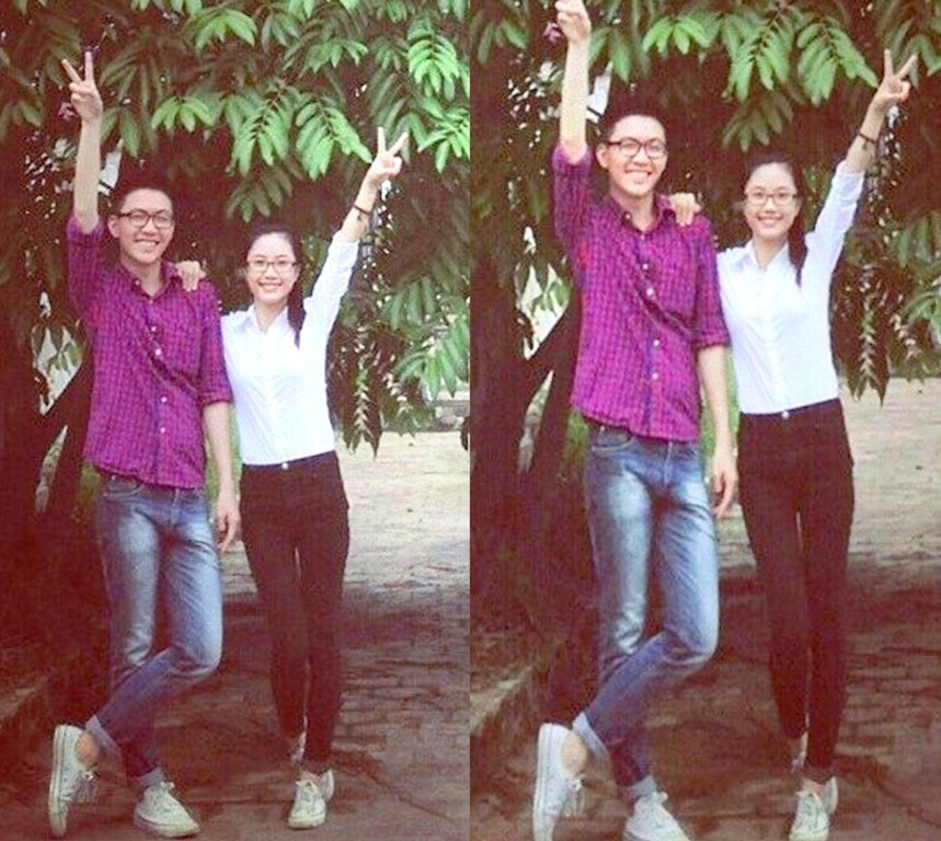 Gioi tre Viet dua nhau keo dai chan trong nhay mat hinh anh