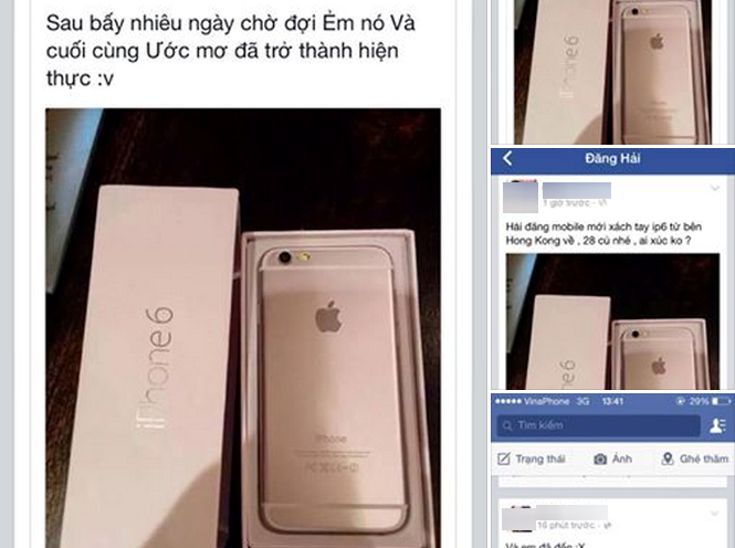 Khoe co iPhone 6, gioi tre bi vach tran song ao hinh anh