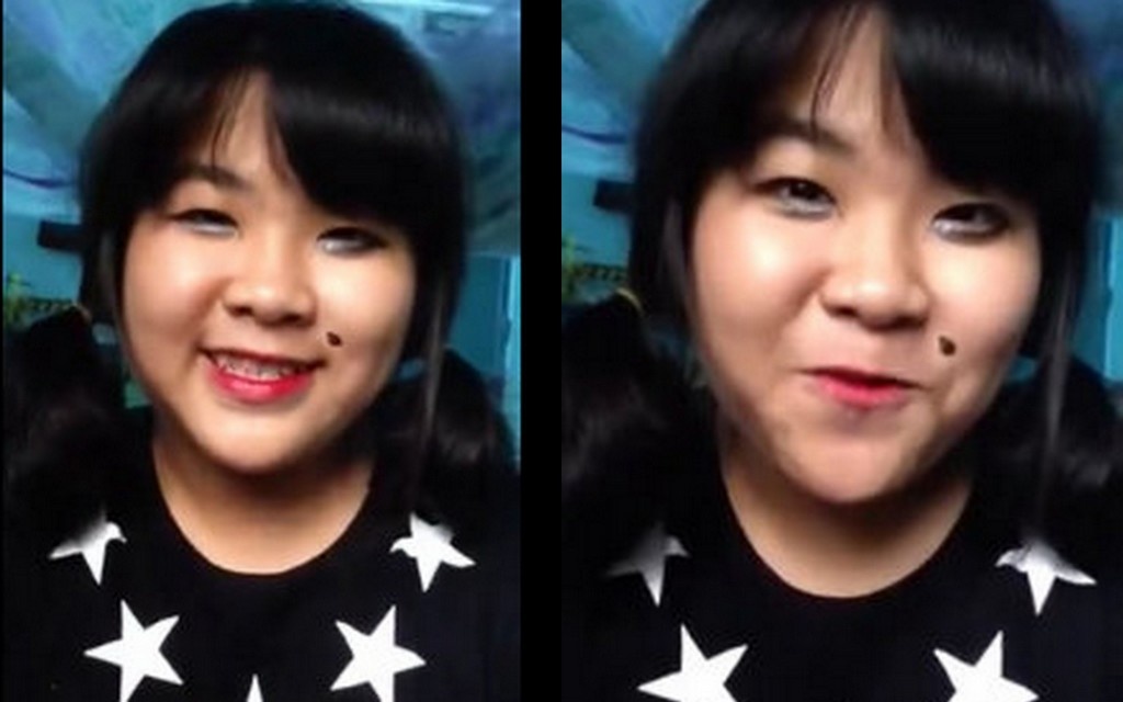 Clip huong dan nu sinh trang diem theo phong cach xau la hinh anh