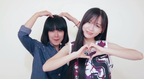 Clip mua  Kiyomi vui nhon cua 'Chaien' va 'Xu Ka' hinh anh