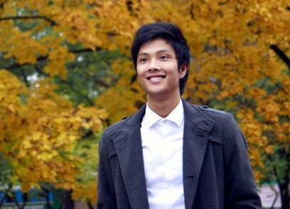 Chang du hoc sinh dien trai noi danh voi chu Meo mun hinh anh