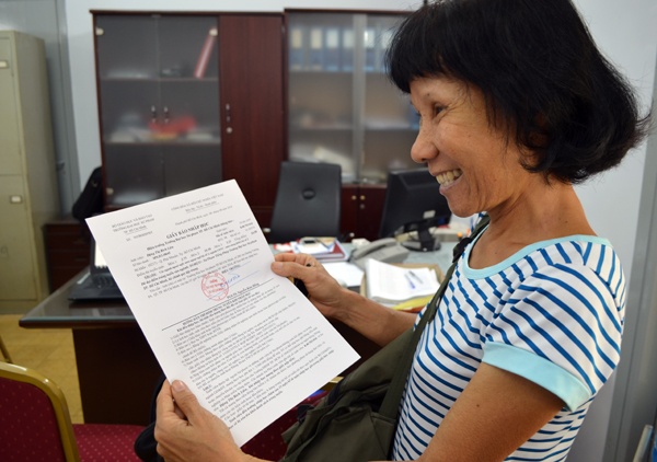 Nu thi sinh 59 tuoi dau dai hoc hinh anh