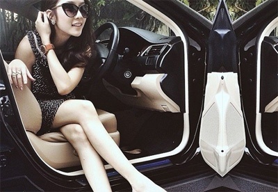 Cuoc song sang chanh cua cac hot girl Thai Lan hinh anh