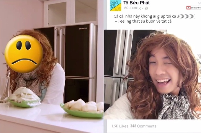 Pho Dac Biet tung clip cac chieu tro de noi tieng tren mang hinh anh