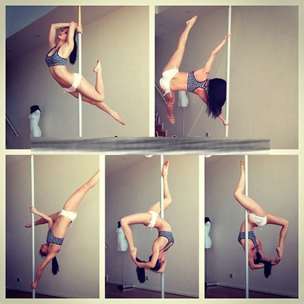  Những động tác múa cột vô cùng gợi cảm.