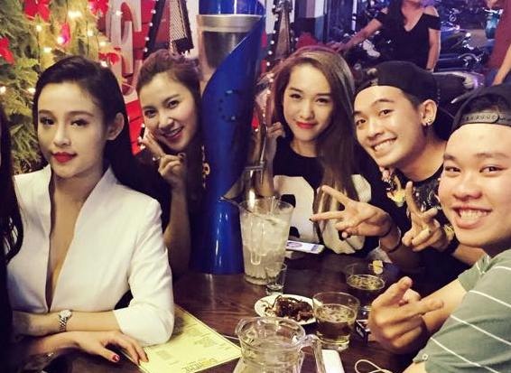 Huyen Baby, Emily xinh xan du sinh nhat Hanh Sino hinh anh