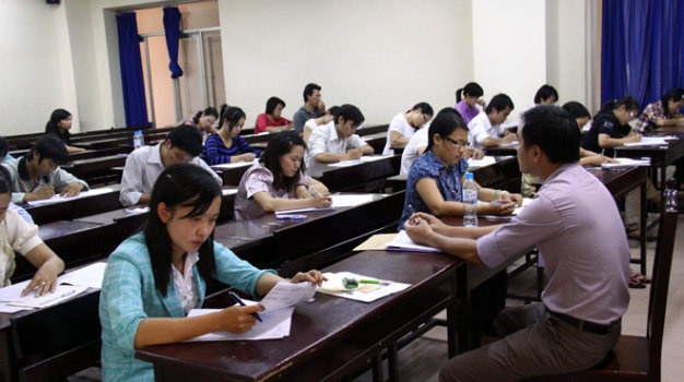 Nu duoc uu tien trung tuyen neu bang diem thi sinh nam hinh anh