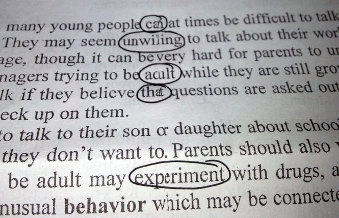 Nhieu sai sot trong de thi lop 12 o Thua Thien - Hue hinh anh