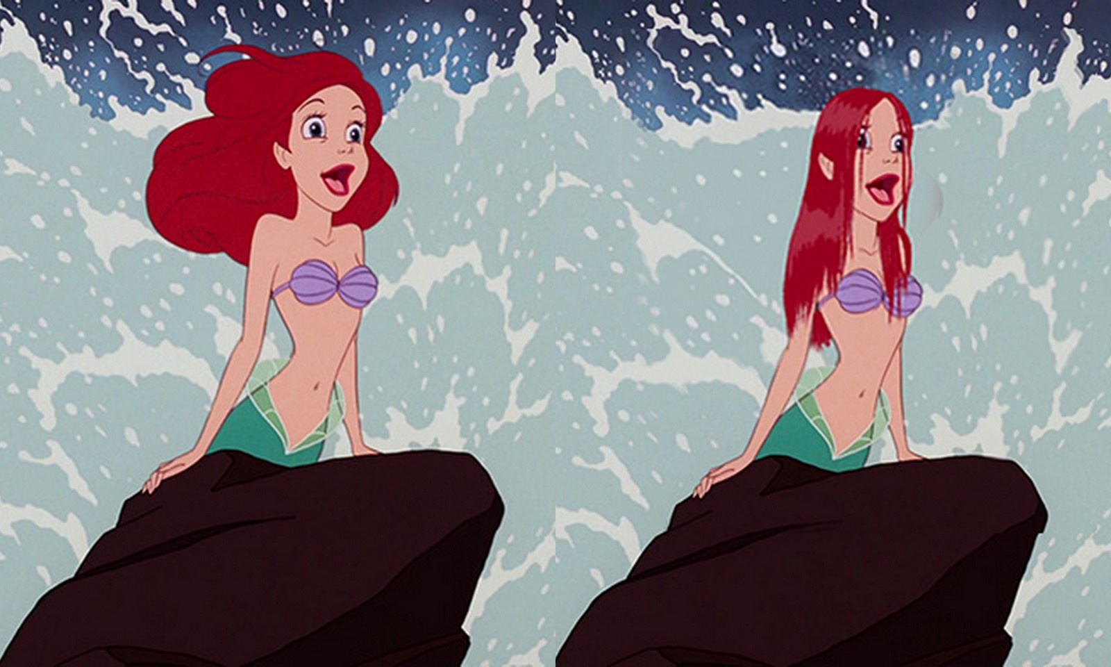 Khac biet 'troi vuc' giua cong chua trong phim va doi thuc hinh anh