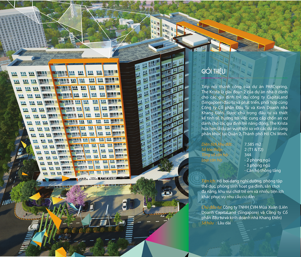 Can ho The Krista khu Dong chua mo ban da chay hang hinh anh