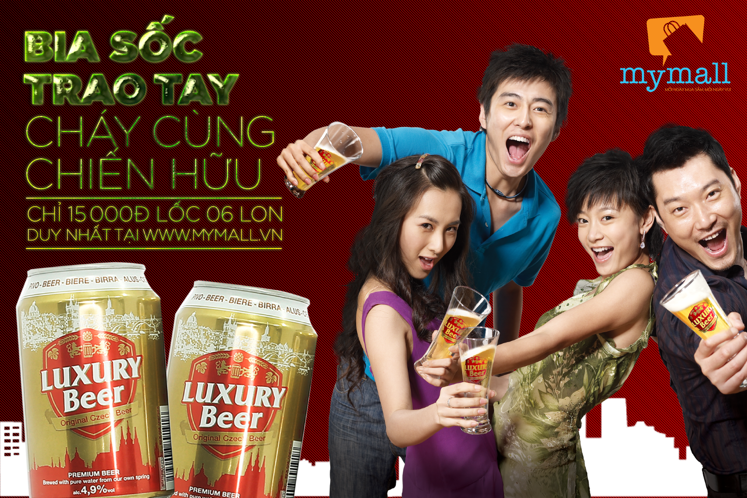 Thuong thuc bia Tiep 15.000 dong cho 6 lon hinh anh