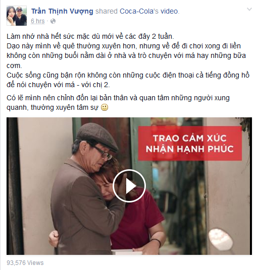  Có bạn trẻ lại tự nhủ cần “chỉnh đốn” bản thân để quan tâm đến những người thân yêu nhiều hơn.