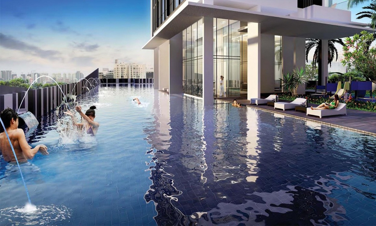 hệ thống sân tennis tiêu chuẩn, hồ bơi, phòng tập gym đẳng cấp