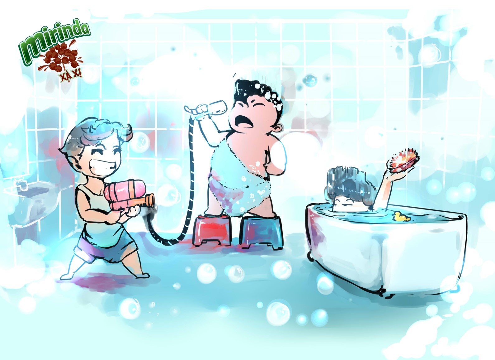 Sở thích độc lạ của teen chính là “quẩy” trong nhà tắm.