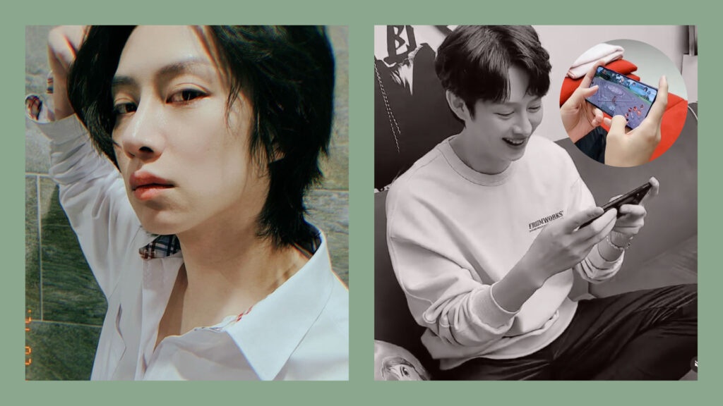 'Nam Than' Heechul tung bo ban gai vi me game hinh anh