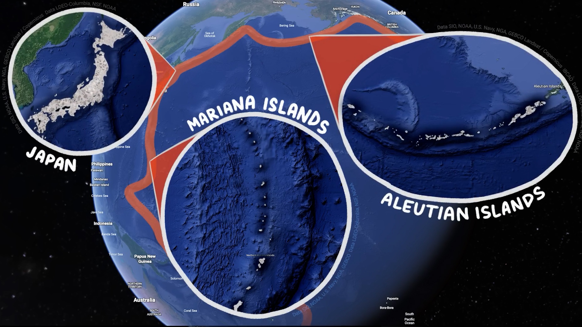 Ly do cac luc dia co cho cao, cho thap hinh anh