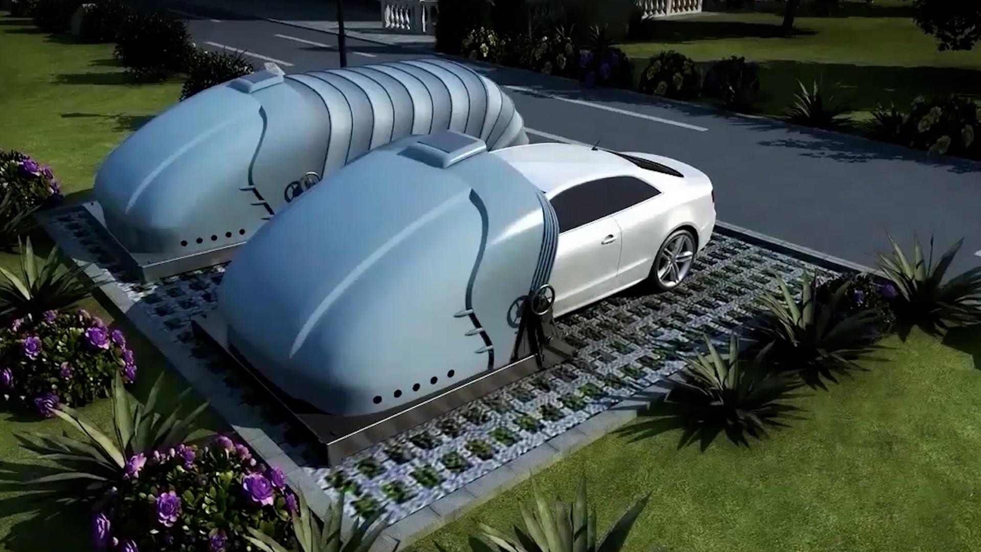 Tim hieu hoat dong cua nhung bai dau xe thong minh hinh anh