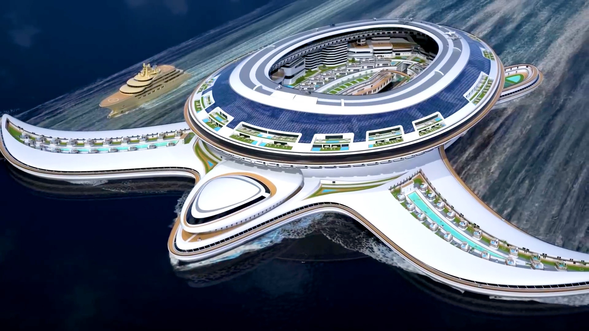 Sieu du thuyen khong lo co the cho 60.000 du khach hinh anh