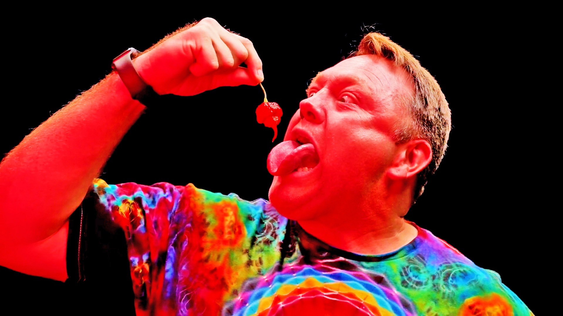 Cuoc thi an ot cay nhat the gioi Carolina Reaper hinh anh