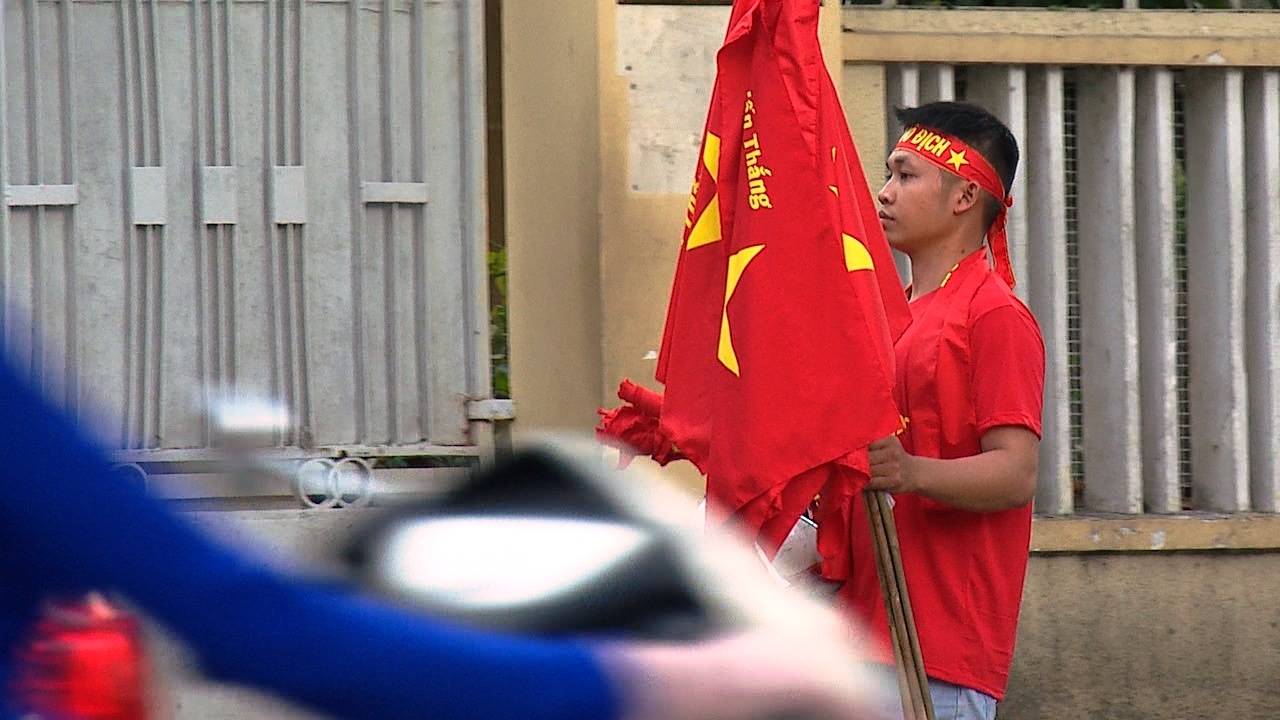 Bang ron, co do tran ngap duong pho Sai Gon hinh anh