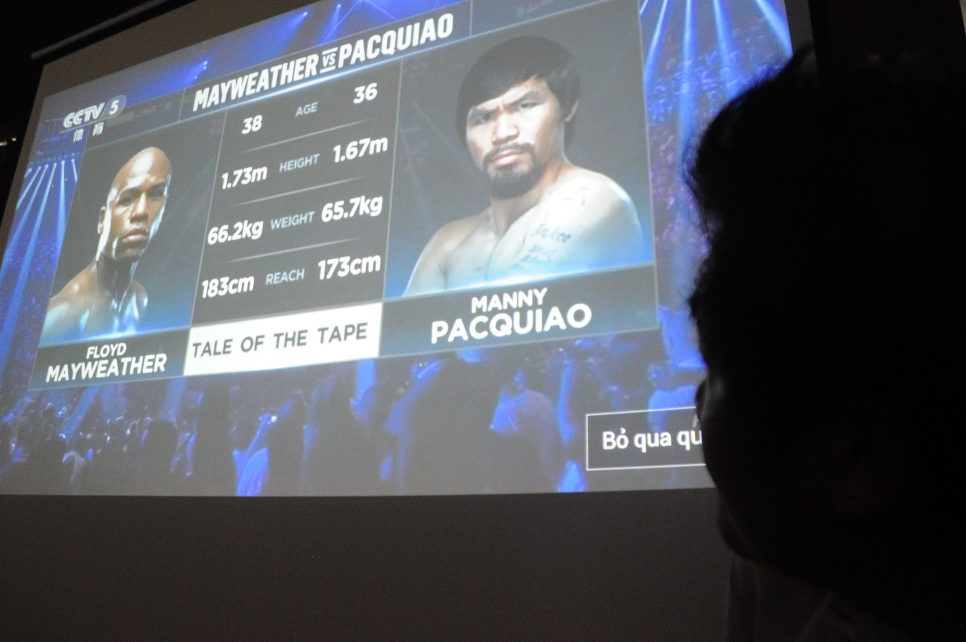 Võ sĩ Mayweather được xem là “Độc cô cầu bại” khi chưa bao giờ thua, trong khi đó tay đấm Pacquiao là võ sĩ từng vô địch ở tất cả các hạng cân.