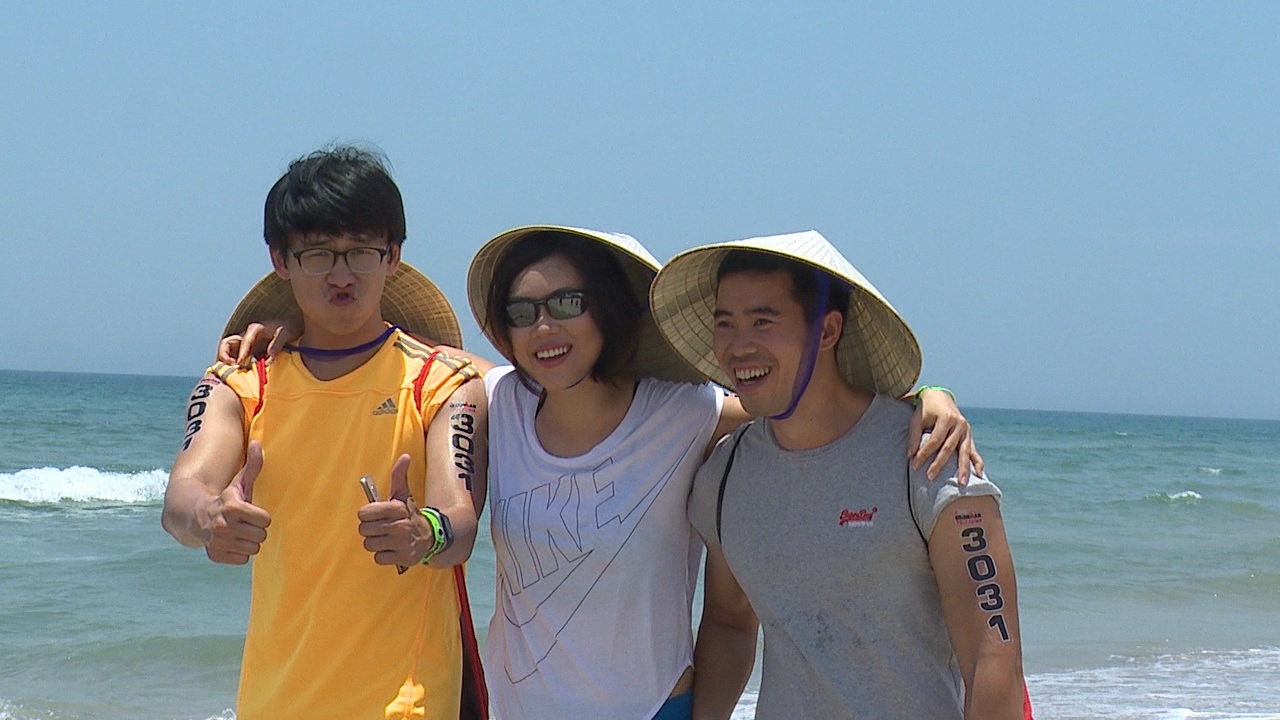 A hau Hoang My thu suc voi cuoc dua Ironman 70.3 hinh anh