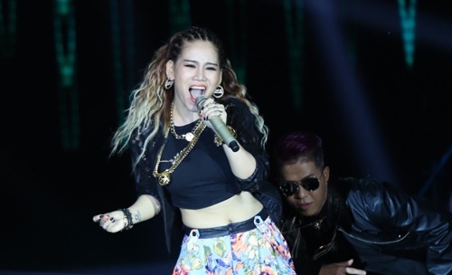 Yen Le doi Tuan Hung trinh bay ca khuc 'Healing' hinh anh