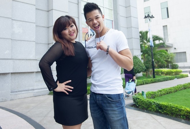 Gap go Trong Hieu, Bich Ngoc trong buoi giao luu voi Zing.vn hinh anh