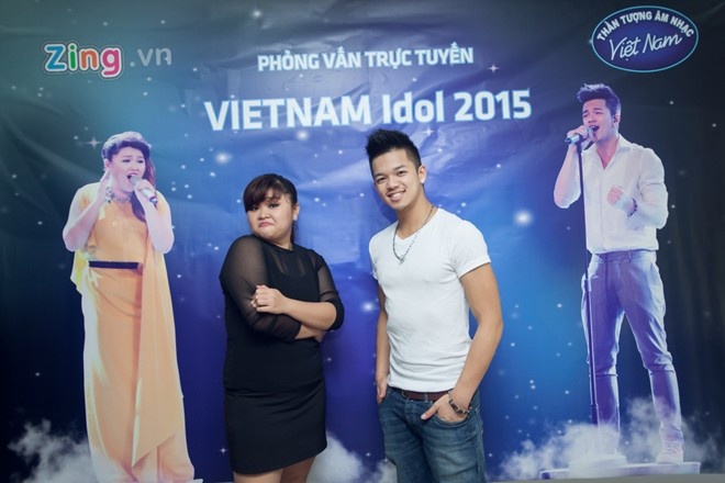 Top 2 Vietnam Idol 2015 tu tin song ca cung nhau hinh anh