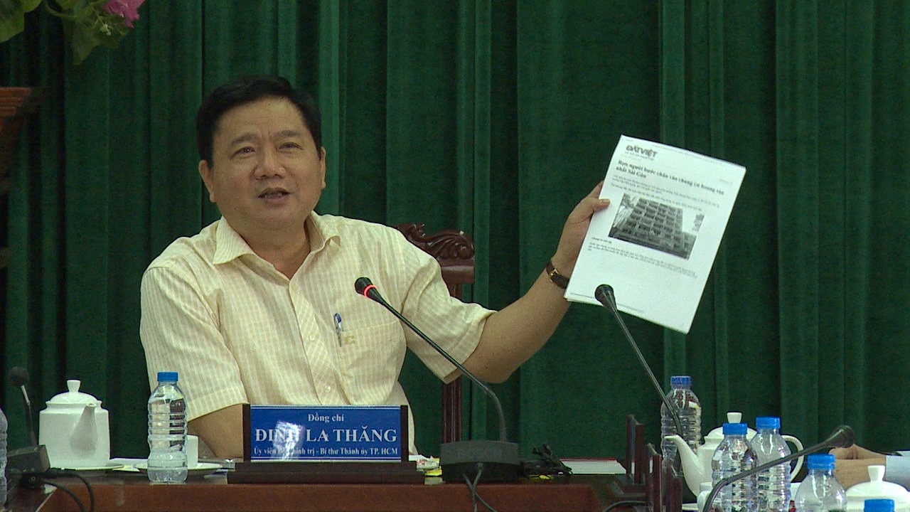 Bi thu Thang: 'Kinh te thi truong dieu hanh the la vut' hinh anh