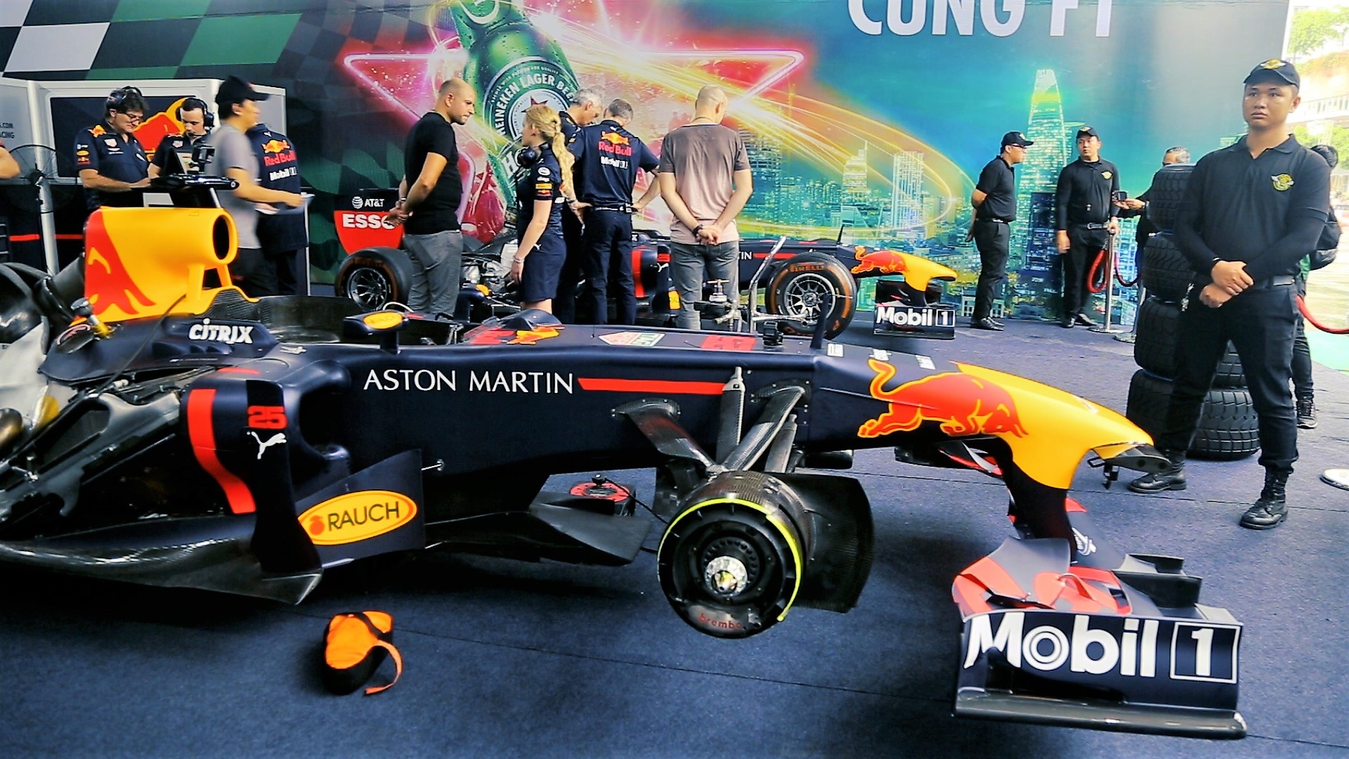 Can canh 2 sieu xe F1 RB7 tai Viet Nam hinh anh